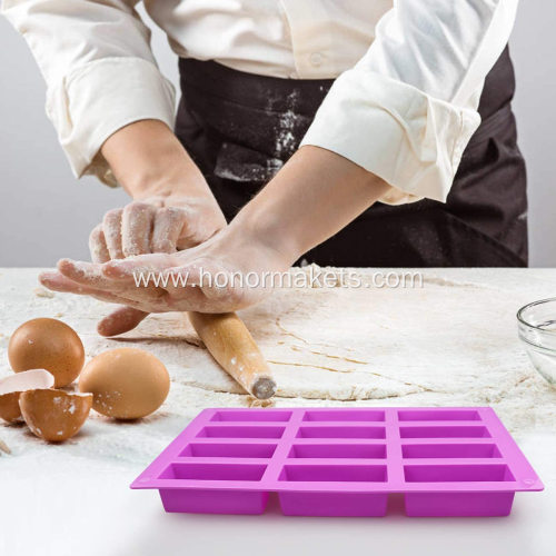 Silicone Baking Cereal Bar Molds